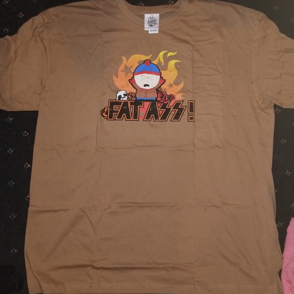 Comedy Central Brand South Park Fat Ass Tee NEW M